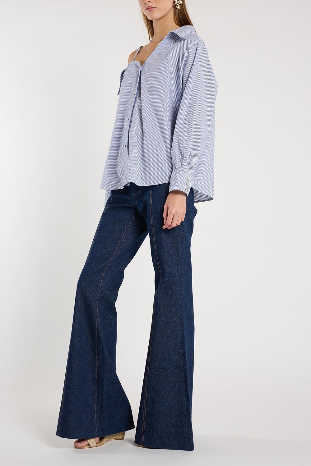 Dasha Top-STRIPE-XS-CLOTHINGTOPBLOUSE-CHRISTY LYNN