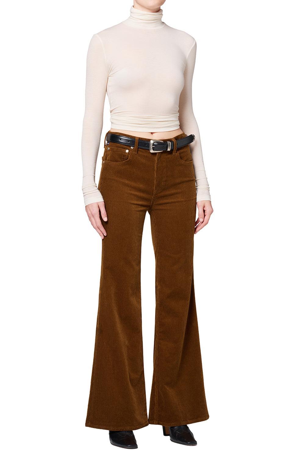 Kimberly 70s Flare Pant-BROWN-26-CLOTHINGPANTCASUAL-CITIZENS of HUMANITY