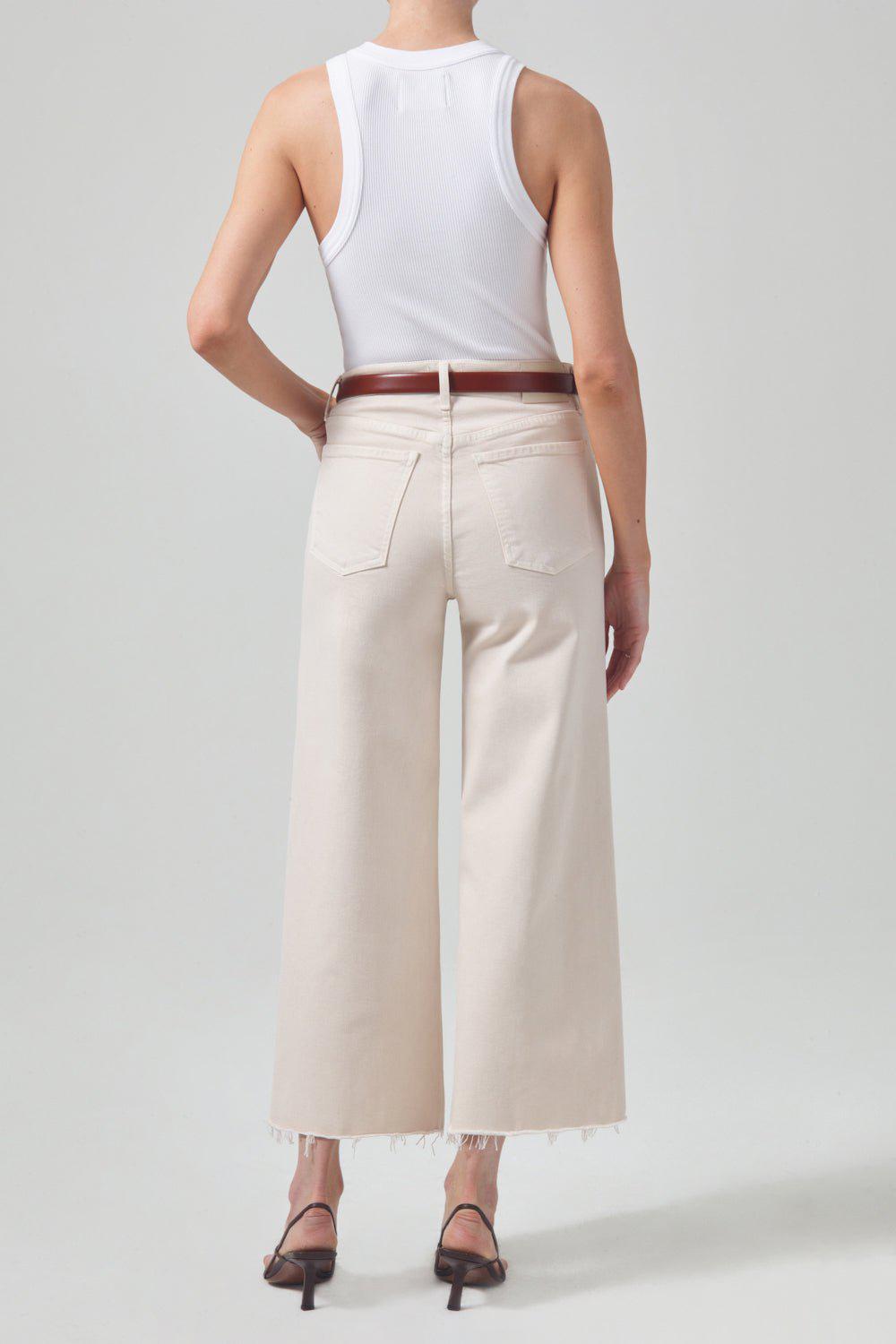 CITIZENS of HUMANITY-Lyra Crop Pant - Almondette-