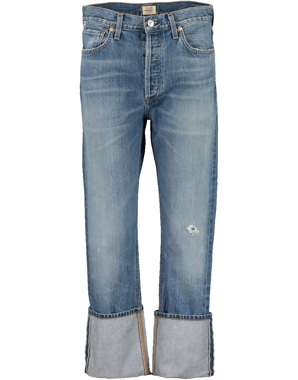 CITIZENS of HUMANITY-Reese Cuffed Stright Leg Jean-