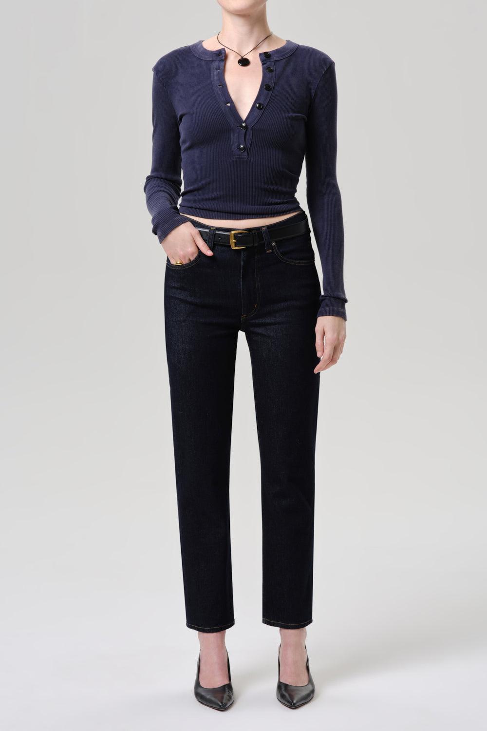 Caia Staight Denim Pant-BLUE-26-CLOTHINGPANTDENIM-CITIZENS of HUMANITY