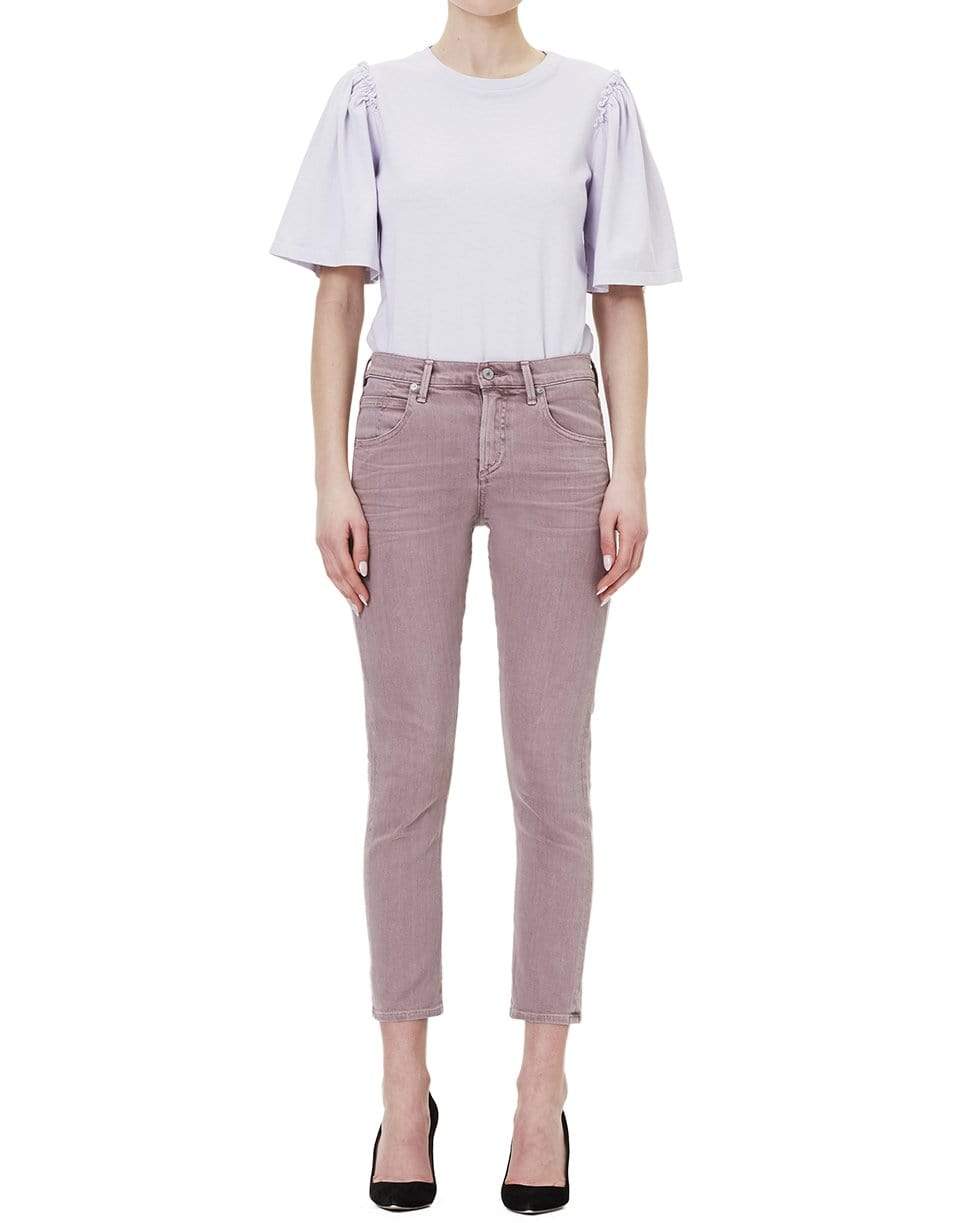 CITIZENS of HUMANITY-Elsa Mid Rise Slim Fit Crop Jean-