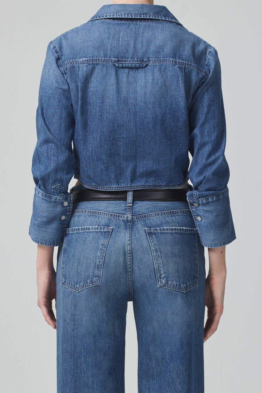 CITIZENS of HUMANITY-Bea Crop Top - Ambrose-