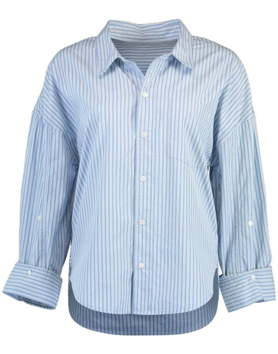 CITIZENS of HUMANITY-Striped Brinkley Shirt-
