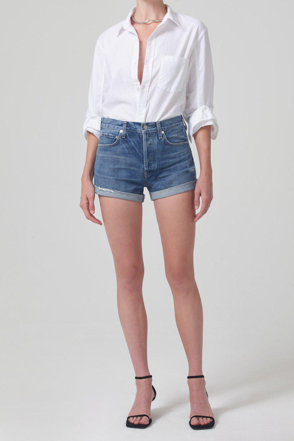 CITIZENS of HUMANITY-Kayla Shirt - Optic White-