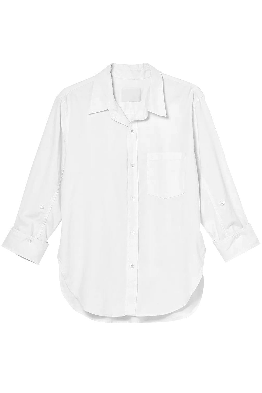 CITIZENS of HUMANITY-Shrunken Kayla Shirt - Oxford White-