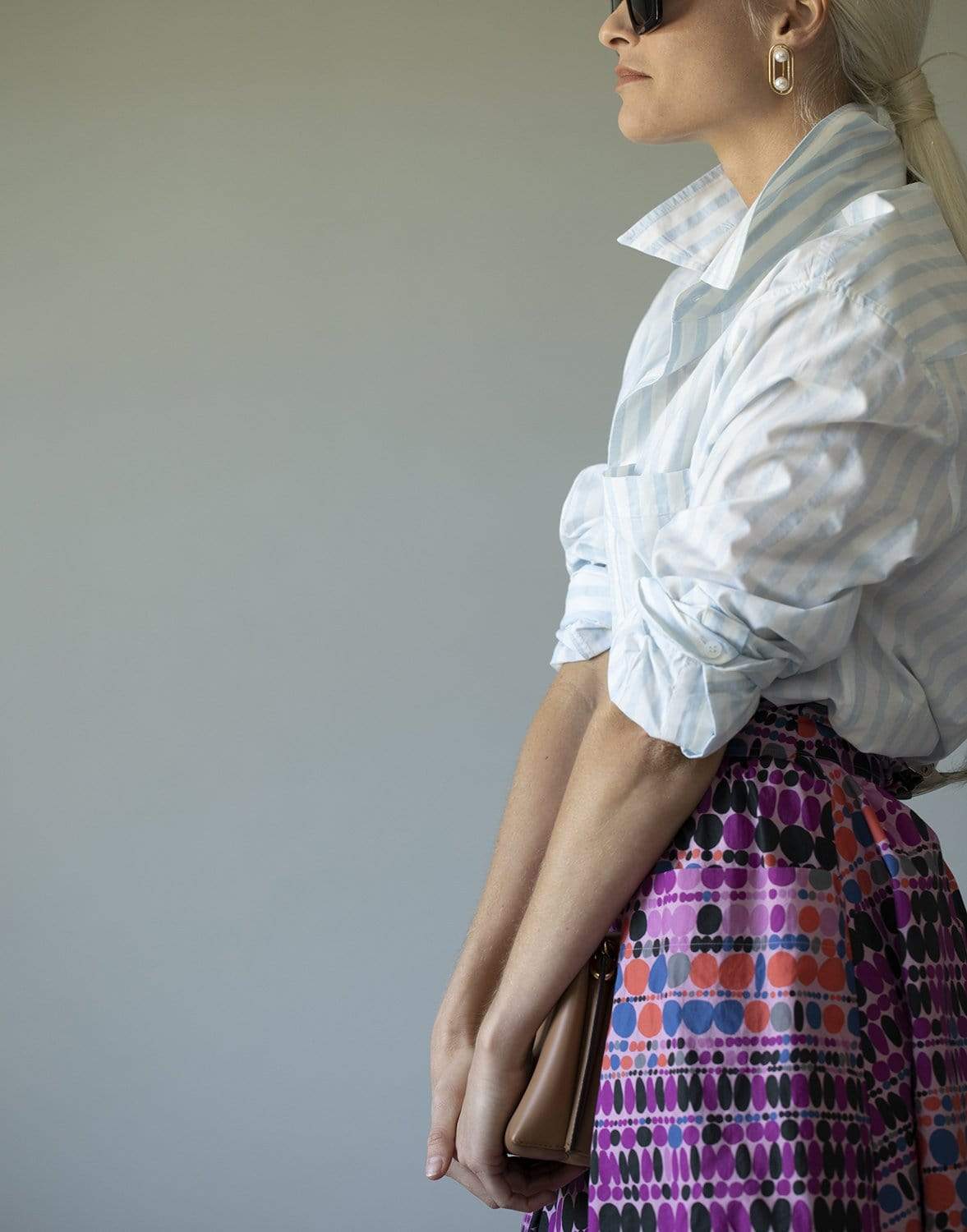 CITIZENS of HUMANITY-Kayla Sea Striped Shirt-