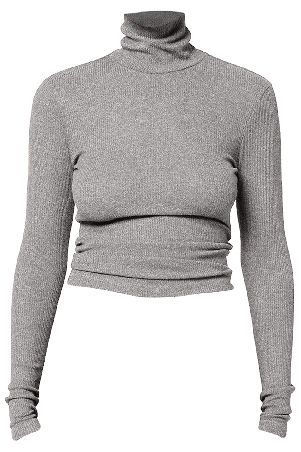Caradene Turtleneck - Heather Charcoal-GREY-XS-CLOTHINGTOPKNITS-CITIZENS of HUMANITY