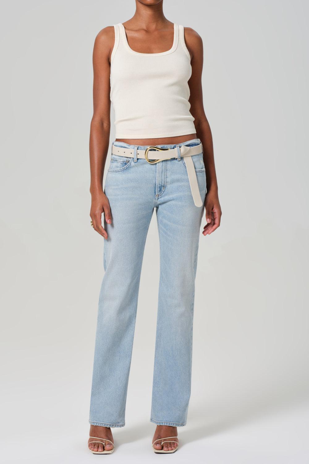 Faye Tank - Dune-DUNE-XS-CLOTHINGTOPTANK-CITIZENS of HUMANITY