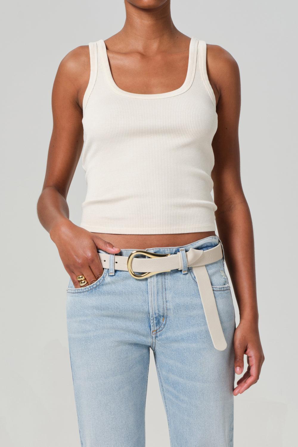 Faye Tank - Dune-DUNE-XS-CLOTHINGTOPTANK-CITIZENS of HUMANITY
