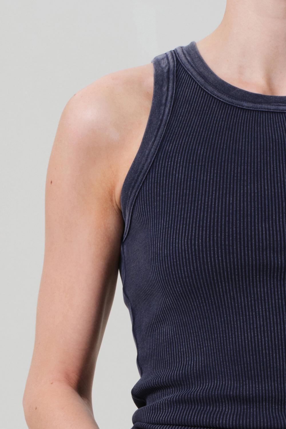 Isabel Rib Tank - Mineral Navy-MINERALNAVY-XS-CLOTHINGTOPTANK-CITIZENS of HUMANITY