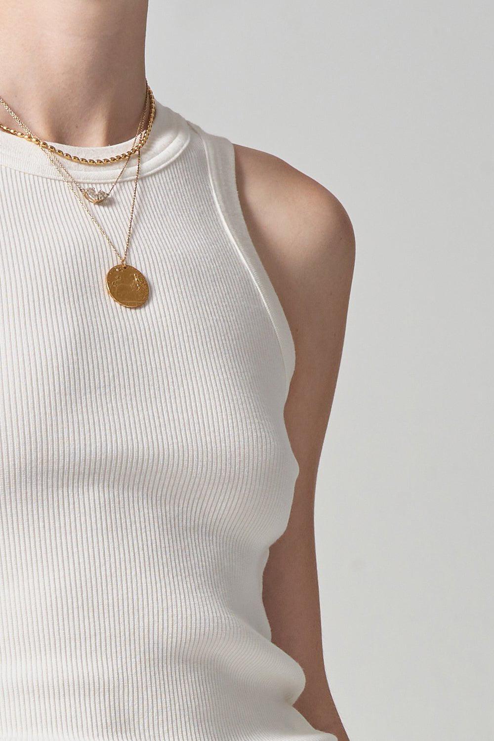 CITIZENS of HUMANITY-Isabel Rib Tank - Pashmina-