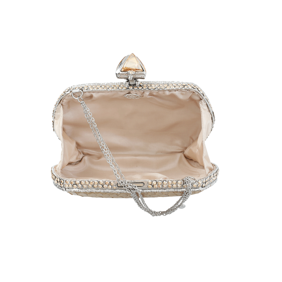 CLARA KASAVINA-Large Ginger Handbag-CHAMPAGN