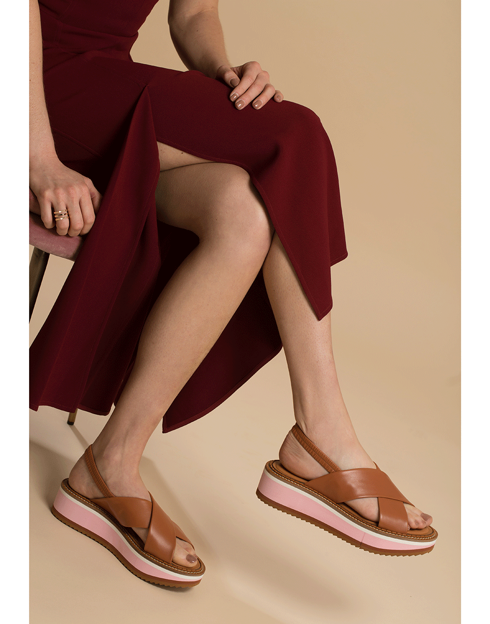 CLERGERIE-Freedom3 Slingback Platform Sandal-