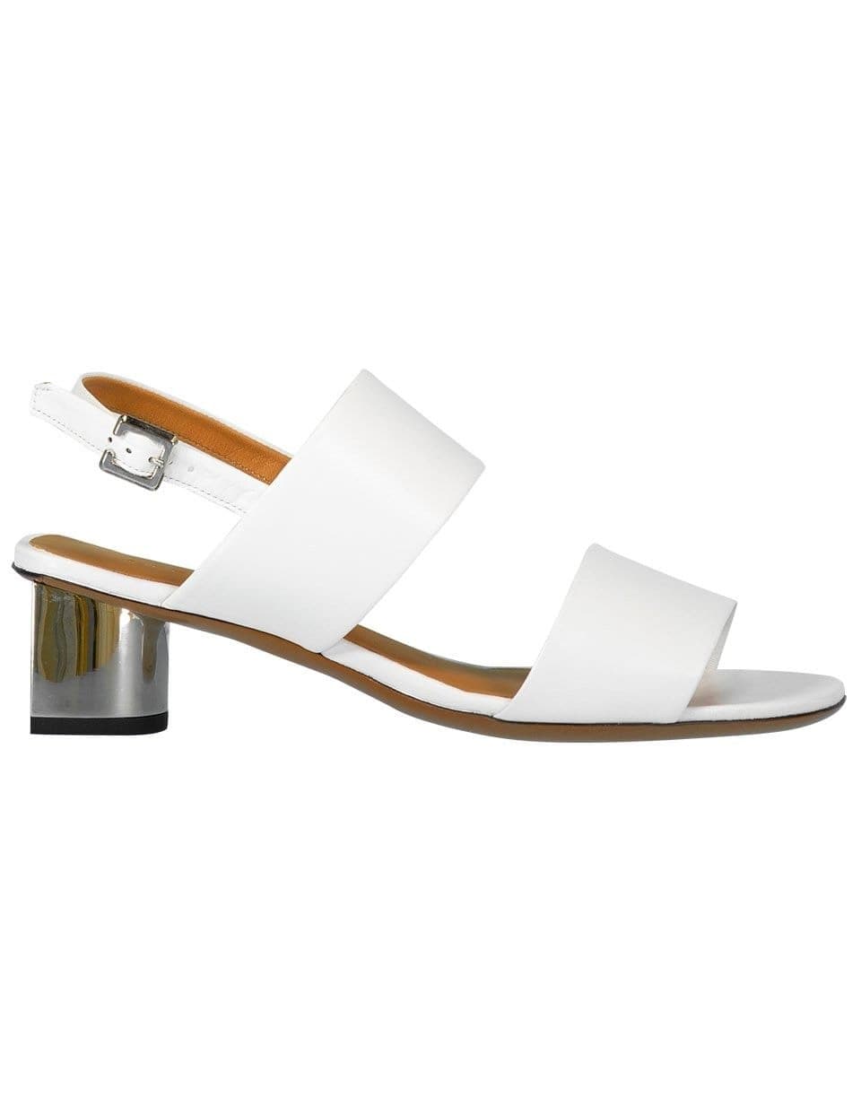 CLERGERIE-White Leonie Sandal-