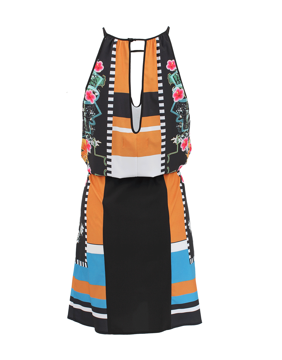 CLOVER CANYON-Sleeveless Dress with Scarf Tie Waist-