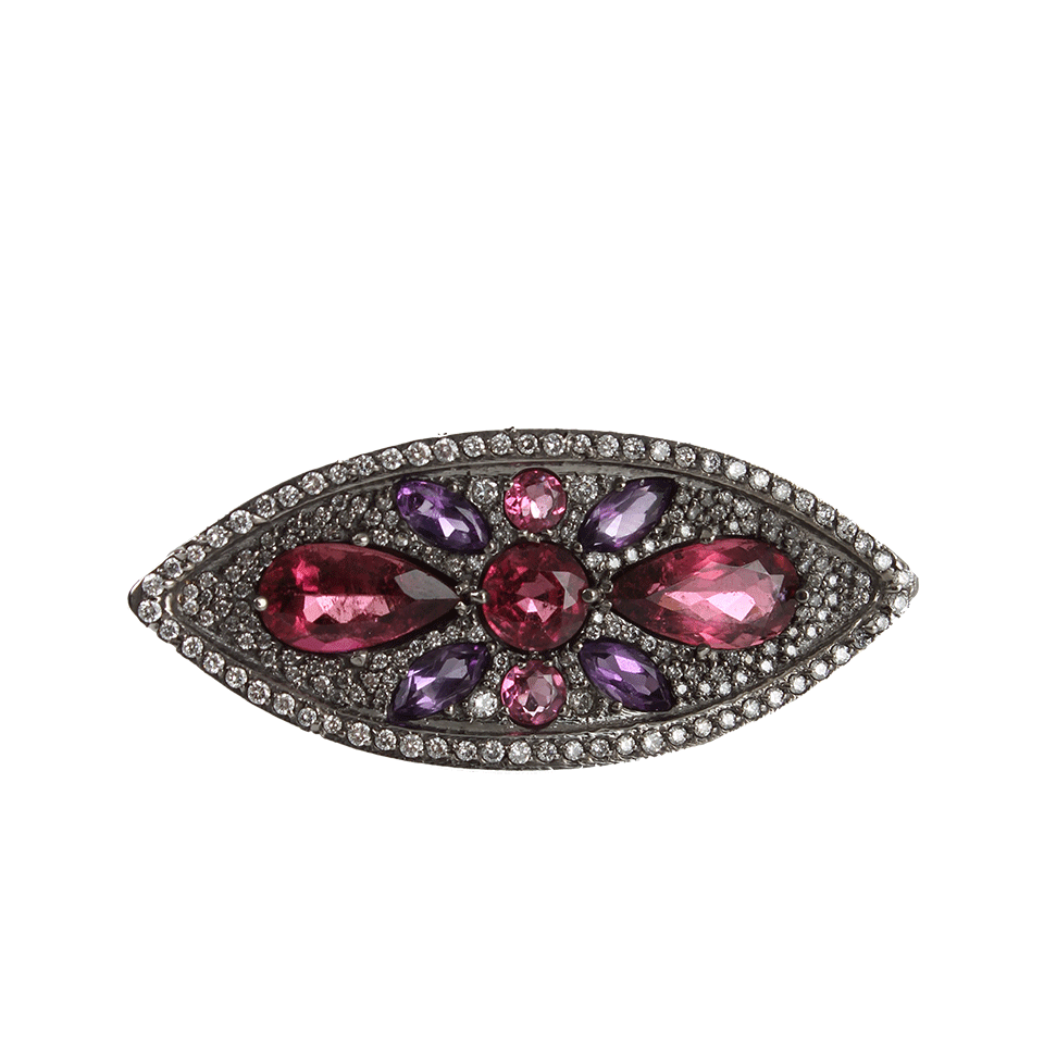 COLETTE JEWELRY-Tanzanite and Tourmaline Ring-WHT GOLD