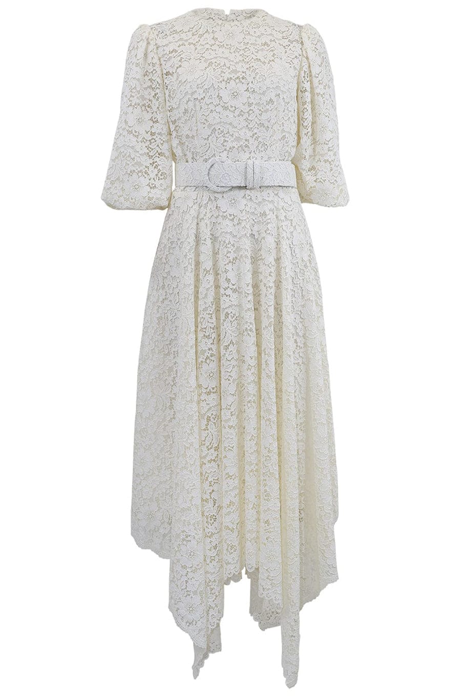 COSTARELLOS-Mina Corded Lace Dress-