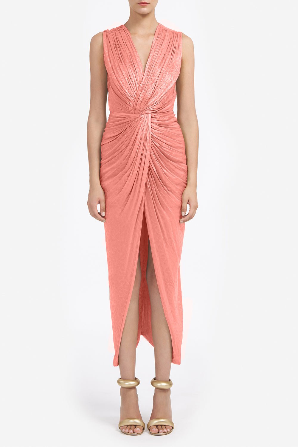 COSTARELLOS-Franca Dress - Blossom Pink-