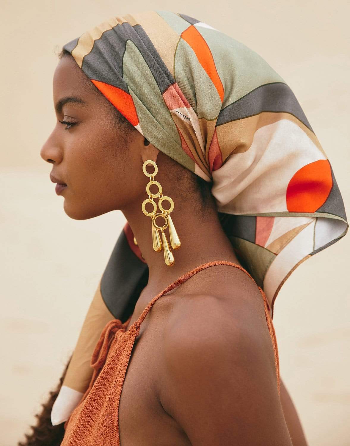 CULT GAIA-Gaias Scarf - Light Lava-LGHTLAVA