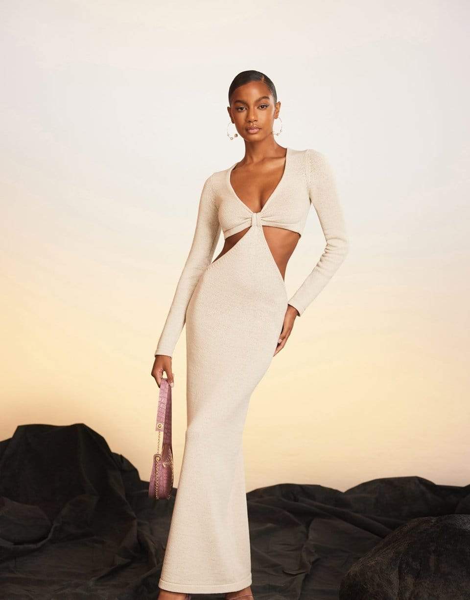 CULT GAIA-Jana Knit Dress - Off White-