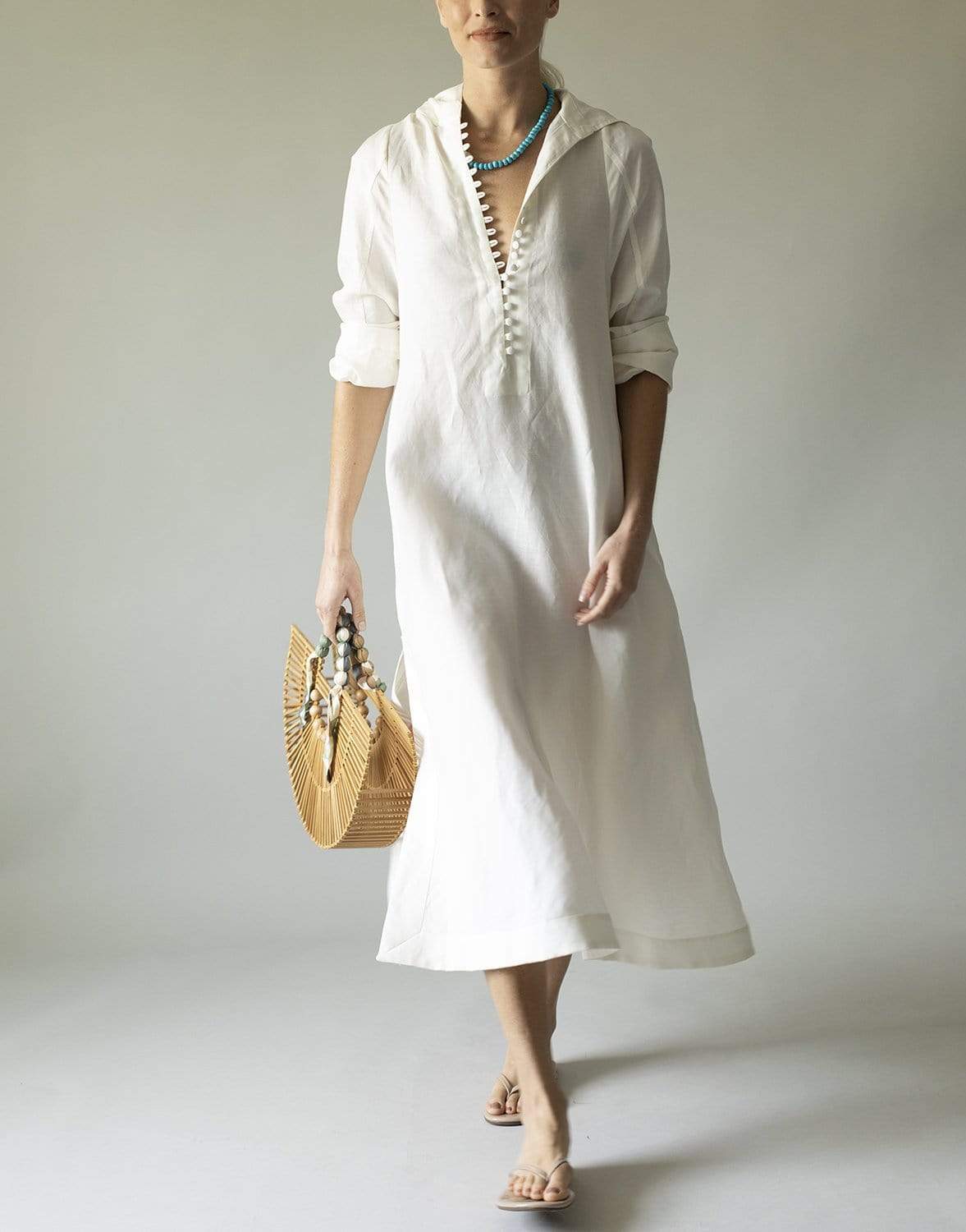 CULT GAIA-Inga Dress - Off White-