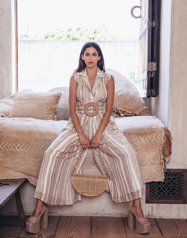 CULT GAIA-Sybil Jumpsuit Striped Jumpsuit-