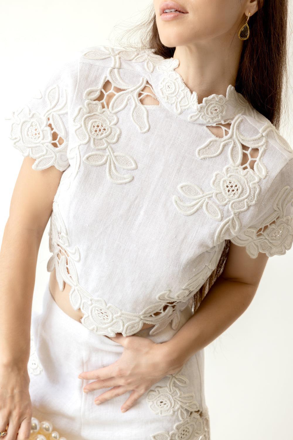Filippa Top-OFF WHITE-2-CLOTHINGTOPBLOUSE-CULT GAIA