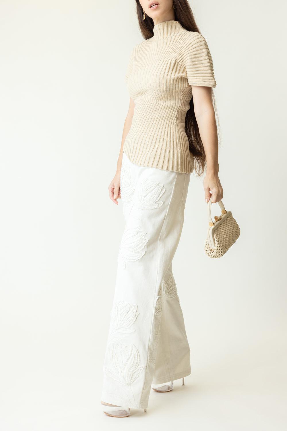 Annemie Top - Beach-BEACH-XS-CLOTHINGTOPKNITS-CULT GAIA