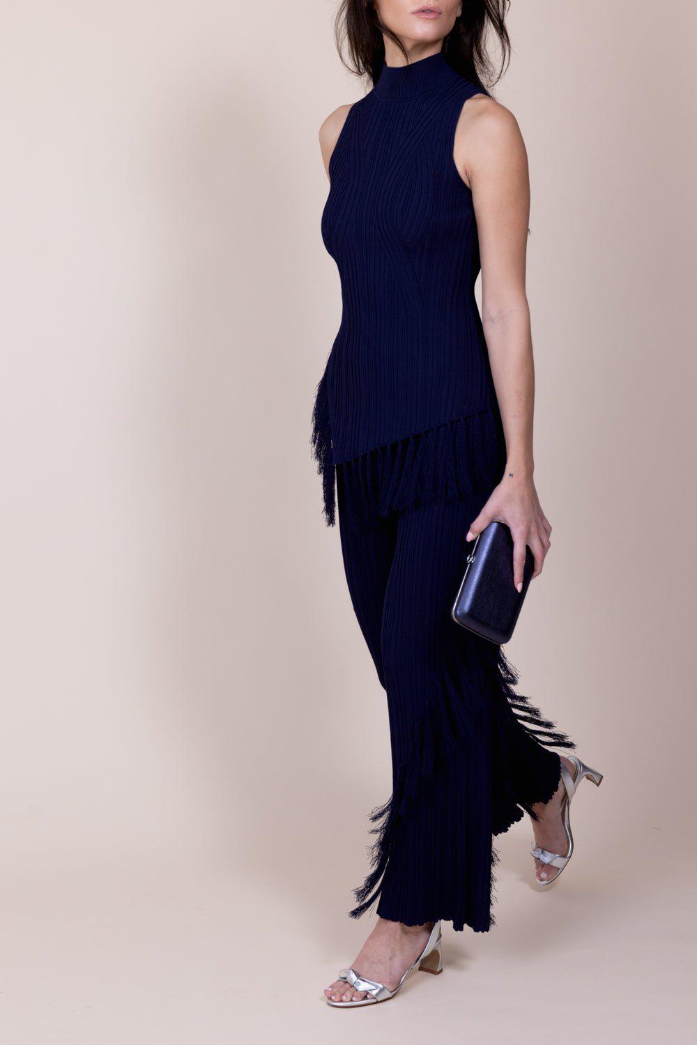 CULT GAIA-Doja Top - Evening Blue-