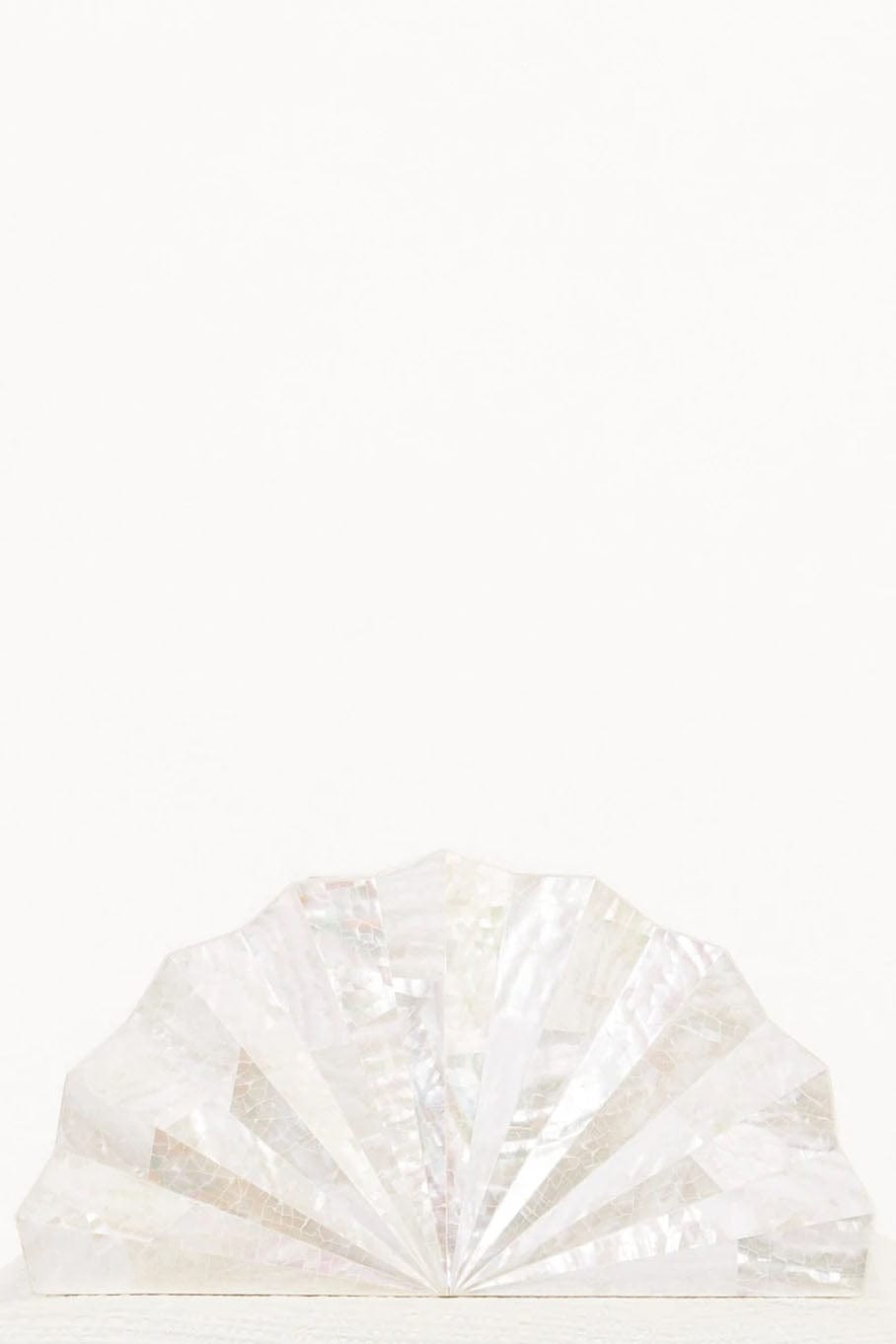 CULT GAIA-Esme Clutch-IVORY