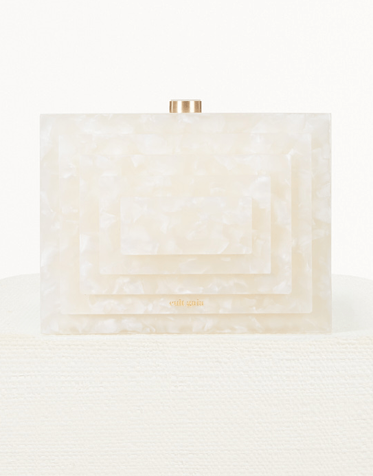 CULT GAIA-Logan Clutch-PEARL