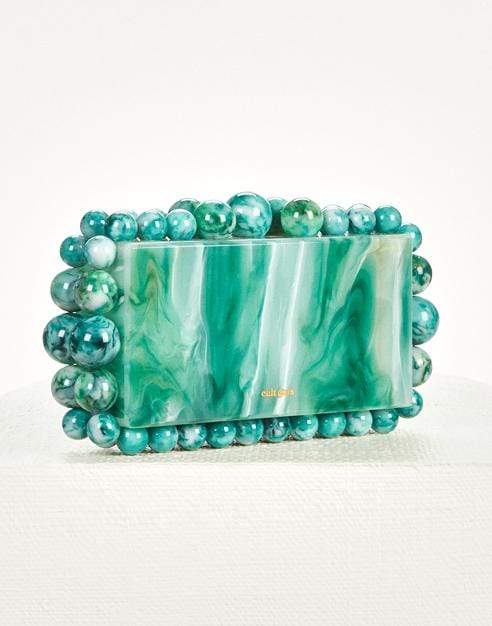 CULT GAIA-EOS Box Clutch - Sage-SAGE