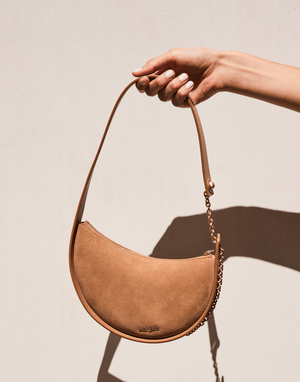 CULT GAIA-Nadia Shoulder Bag - Camel-CAMEL