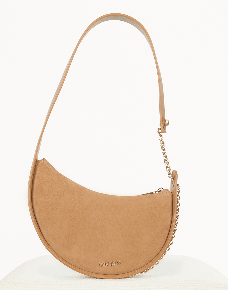 CULT GAIA-Nadia Shoulder Bag - Camel-CAMEL
