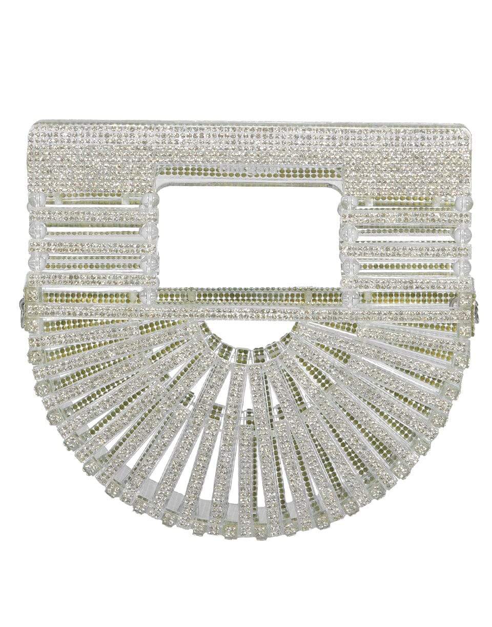 CULT GAIA-Gaia's Ark Rhinestone Nano Bag-CLEAR