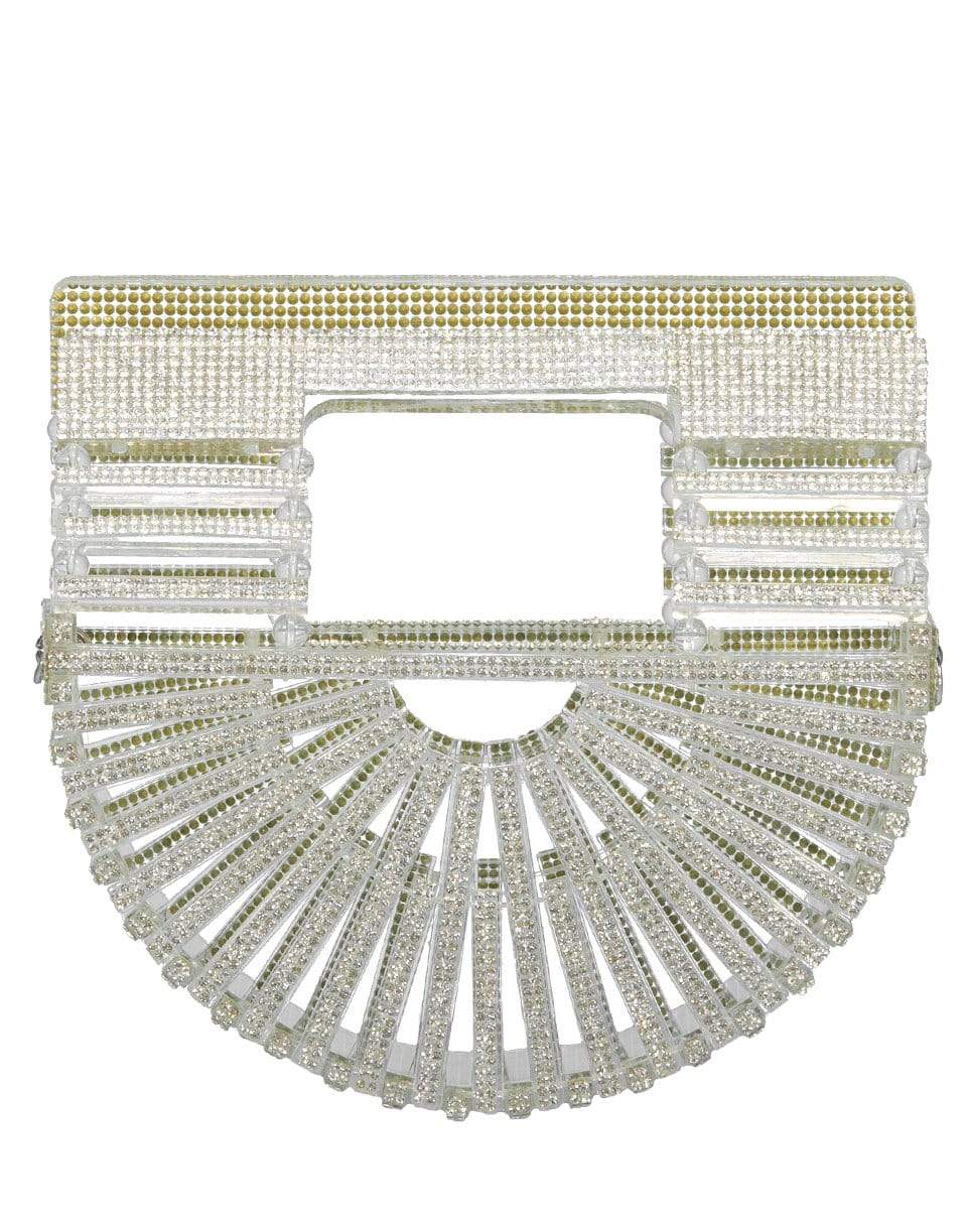 CULT GAIA-Gaia's Ark Rhinestone Nano Bag-CLEAR