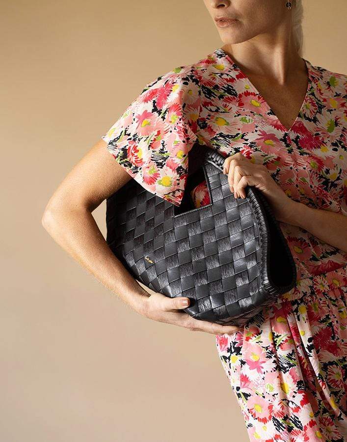 CULT GAIA-Valdis Top Handle Bag-BLACK