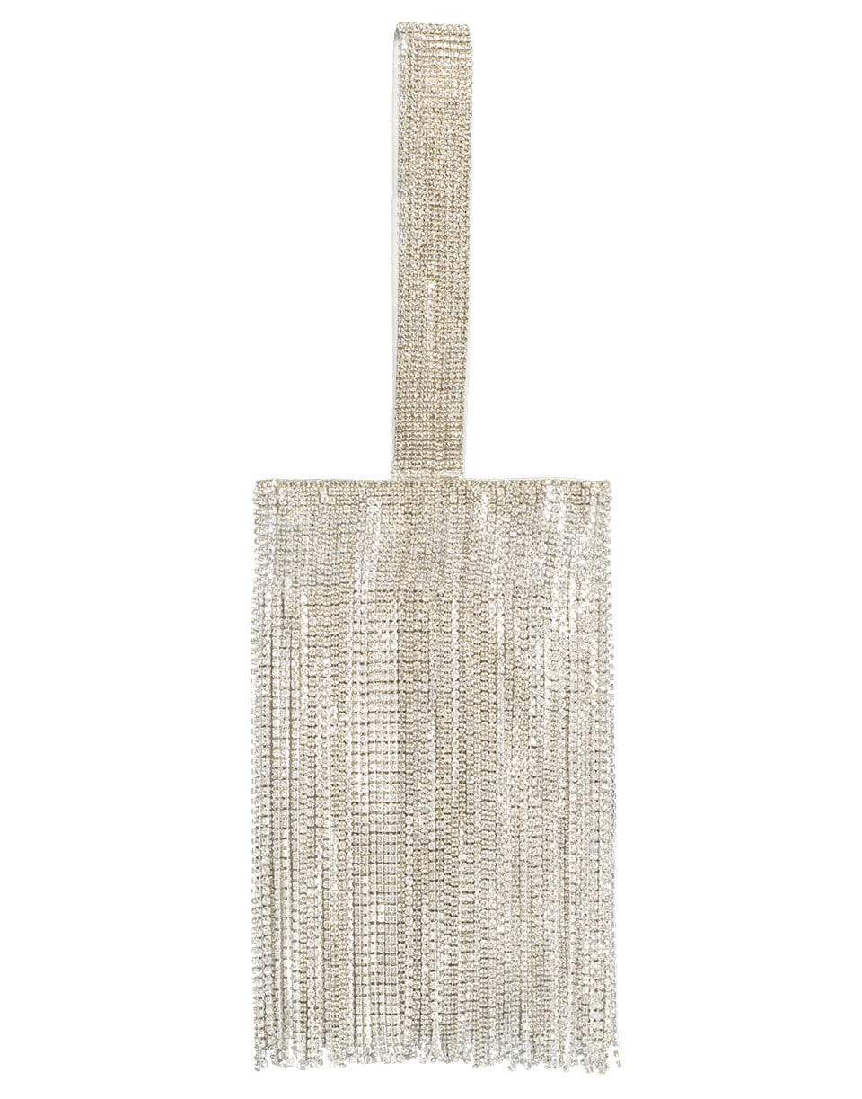 CULT GAIA-Farah Rhinestone Wristlet-CLEAR