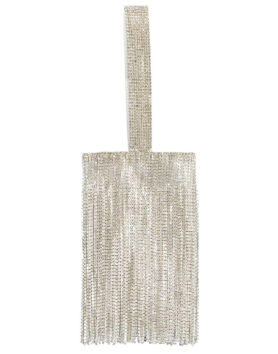 CULT GAIA-Farah Rhinestone Wristlet-CLEAR