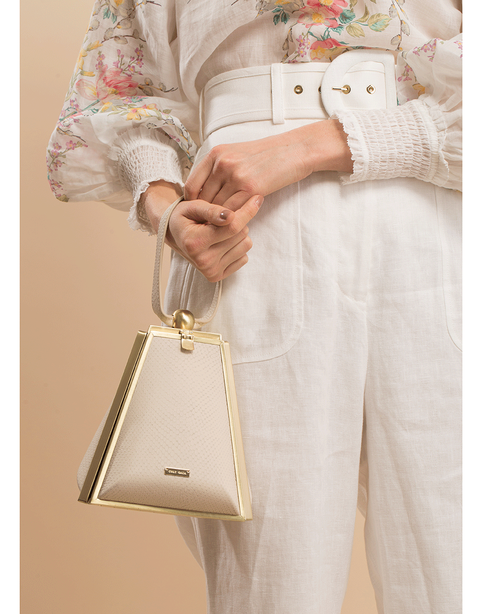 CULT GAIA-Trina Wristlet Bag-CREAM