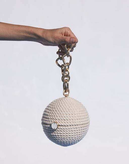 CULT GAIA-Off White Andel Wristlet-OFFWHITE