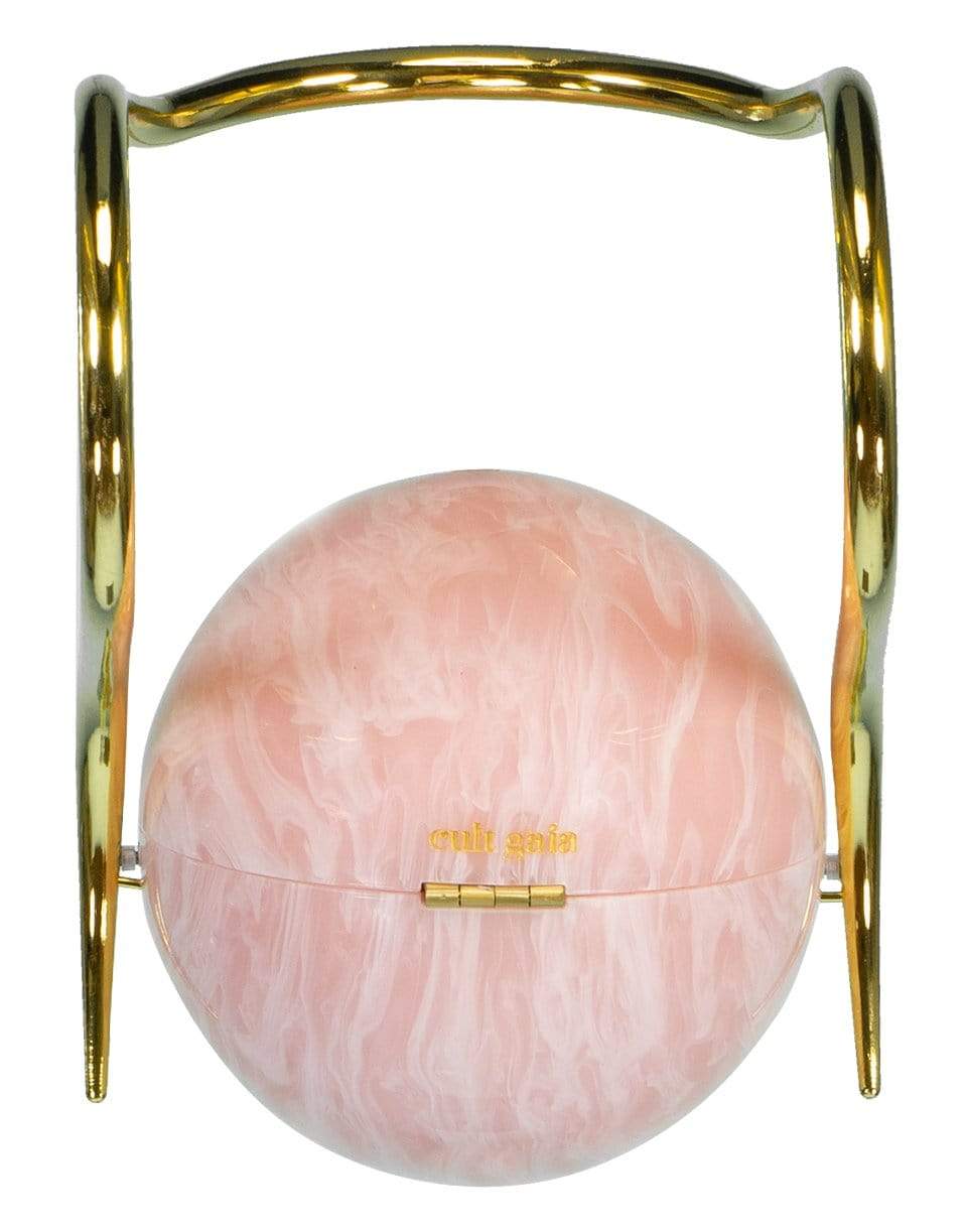 CULT GAIA-Pearl Top Handle Bag-PINK