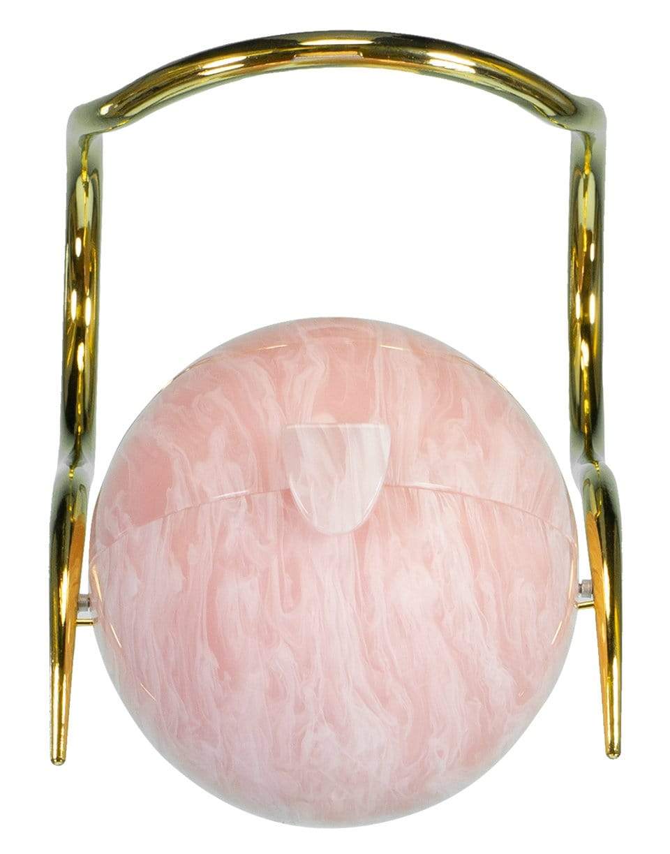 CULT GAIA-Pearl Top Handle Bag-PINK