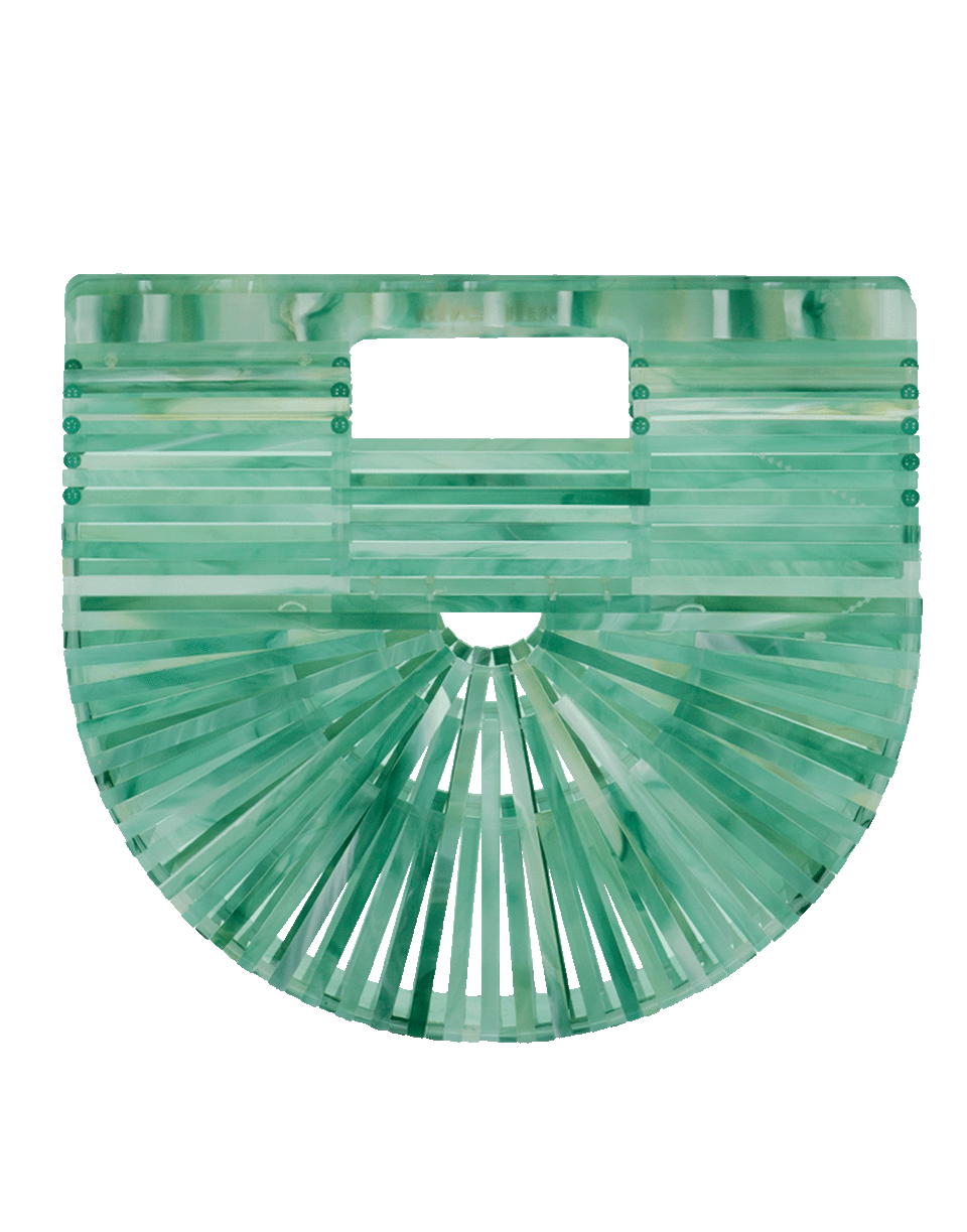 CULT GAIA-Mini Acrylic Arc Bag-SEAGLASS