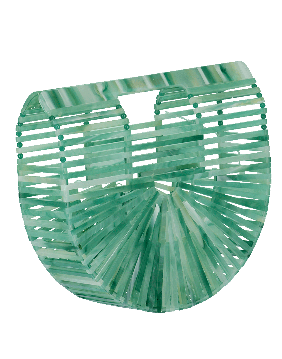 CULT GAIA-Mini Acrylic Arc Bag-SEAGLASS