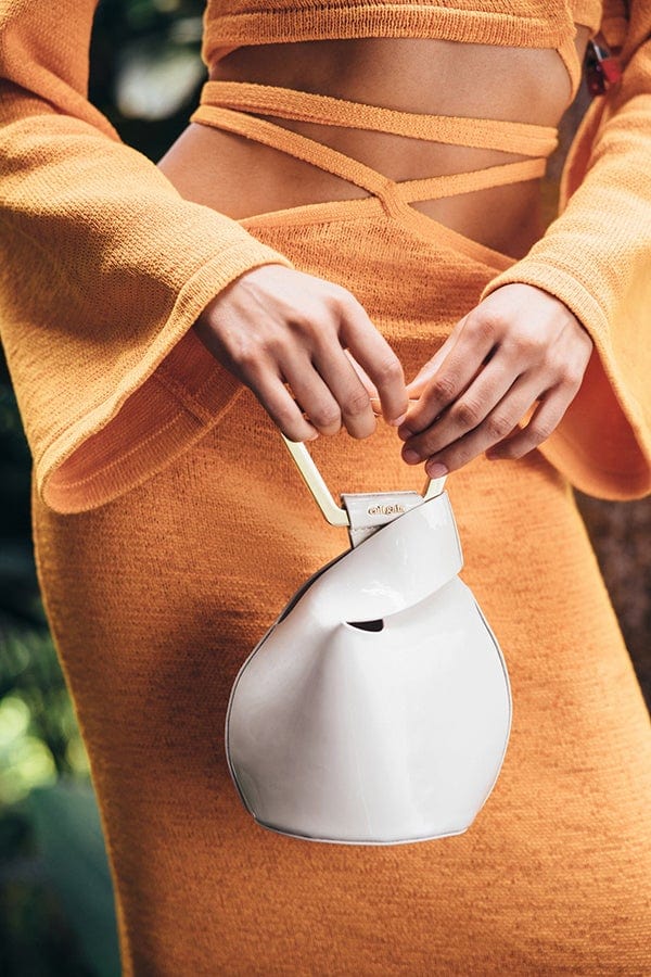 CULT GAIA-Astraea Mini Top Handle-WHITE