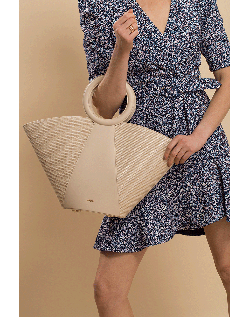 CULT GAIA-Cream Roksana Tote-CREAM