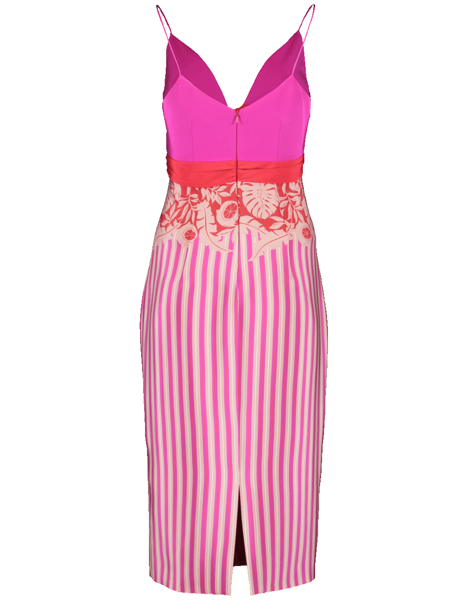 CUSHNIE-Two Tone Pencil Dress-
