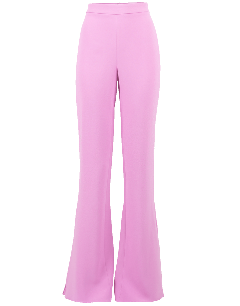 CUSHNIE-Flared Pant with Slits-